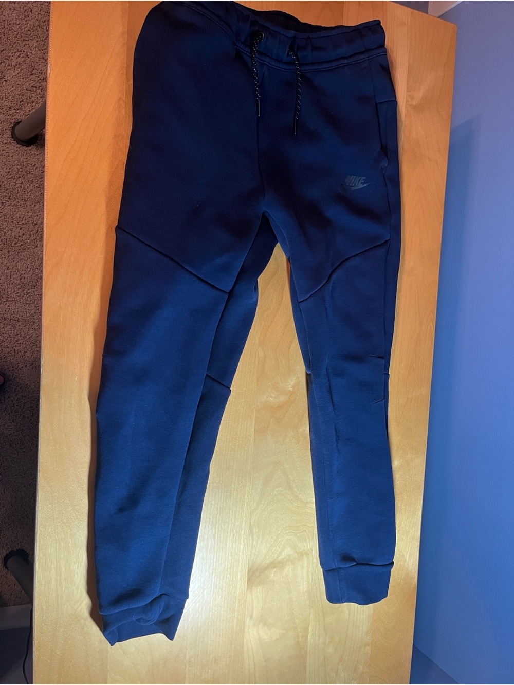 Nike Kids Navy Jogger Sweatpants Large